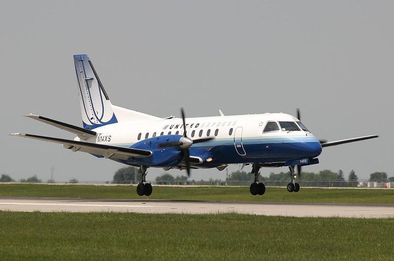 Saab 340 Commuter Plane